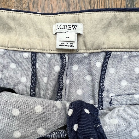 J. Crew Factory Polka Dot Chino Short - Picture 3 of 6